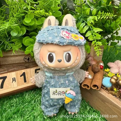 Labubu Doll Clothes Set - 17cm Cute Outfits for 1st, 2nd & 3rd Gen