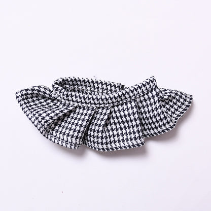 Only clothes] one or two generation pendant cloth cloth clothes black jacket coat houndstooth skirt LABUBU doll clothes
