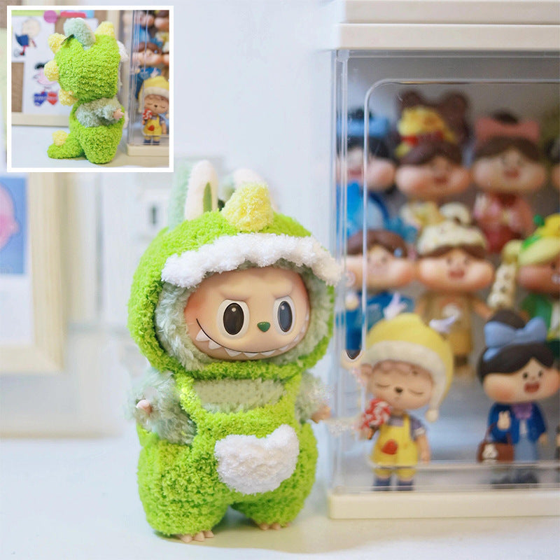 17cm Labubu Doll Clothes Set - Baby Outfits & Accessories