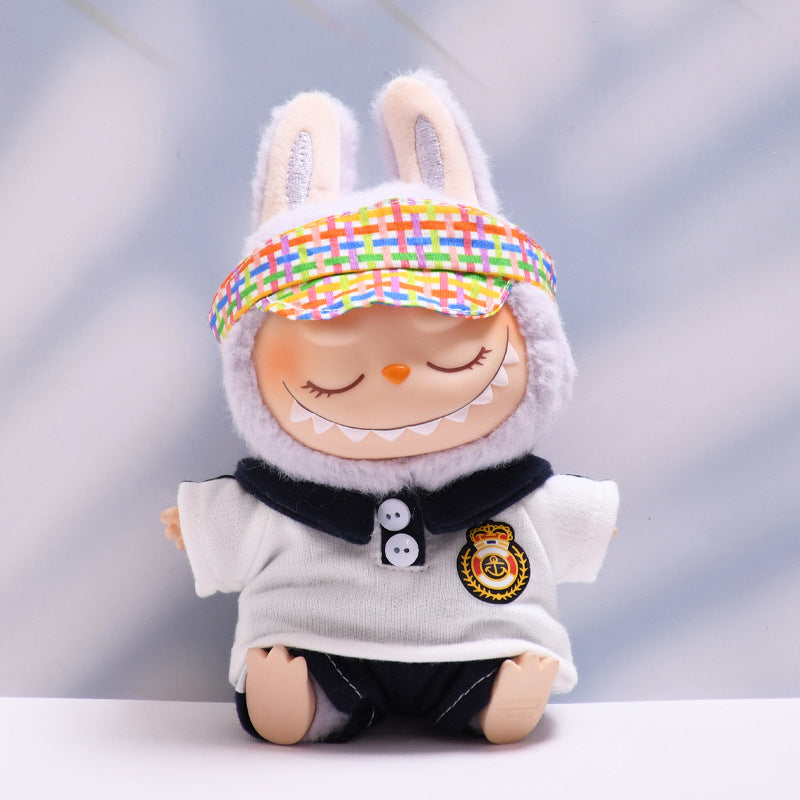 Only clothes] one, two and three generations of pendant cloth cloth clothes academic style skirt T-shirt pants suit labubu baby