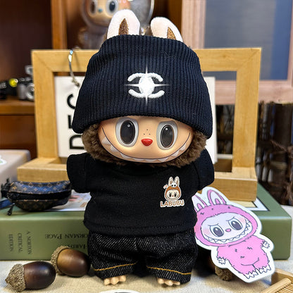Labubu Doll Outfits Set for 17cm Vinyl Dolls - Trendy Styles