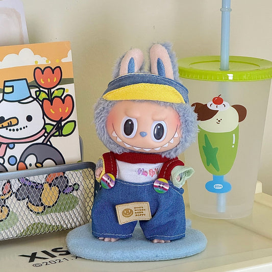 17cm Labubu doll clothes suit 17cm Labubu generation two generation doll pendant clothes wholesale