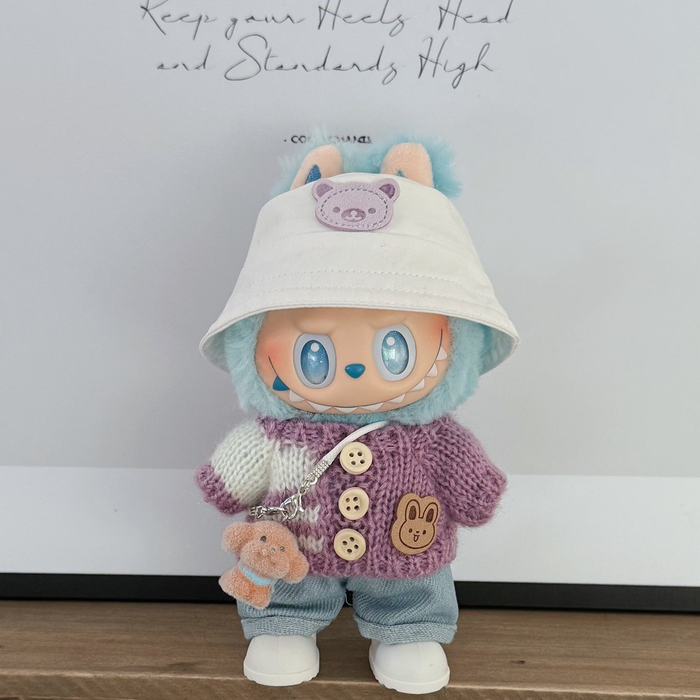 3rd Gen Labubu Doll Clothes Set for 17cm Vinyl Dolls