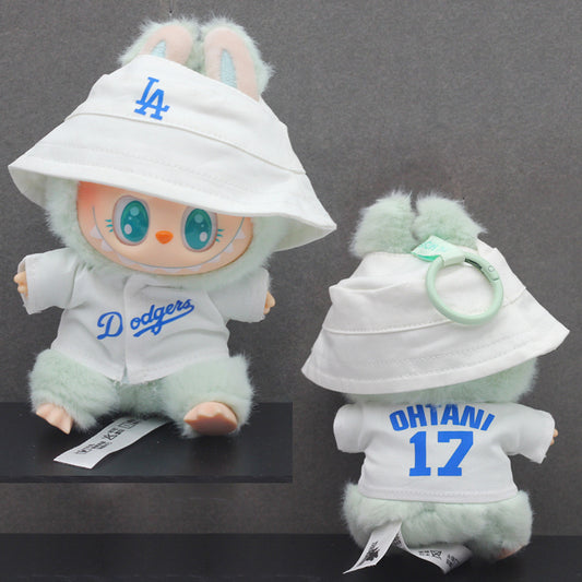 Labubu Doll Clothes & Hat Set for 17cm Vinyl Doll