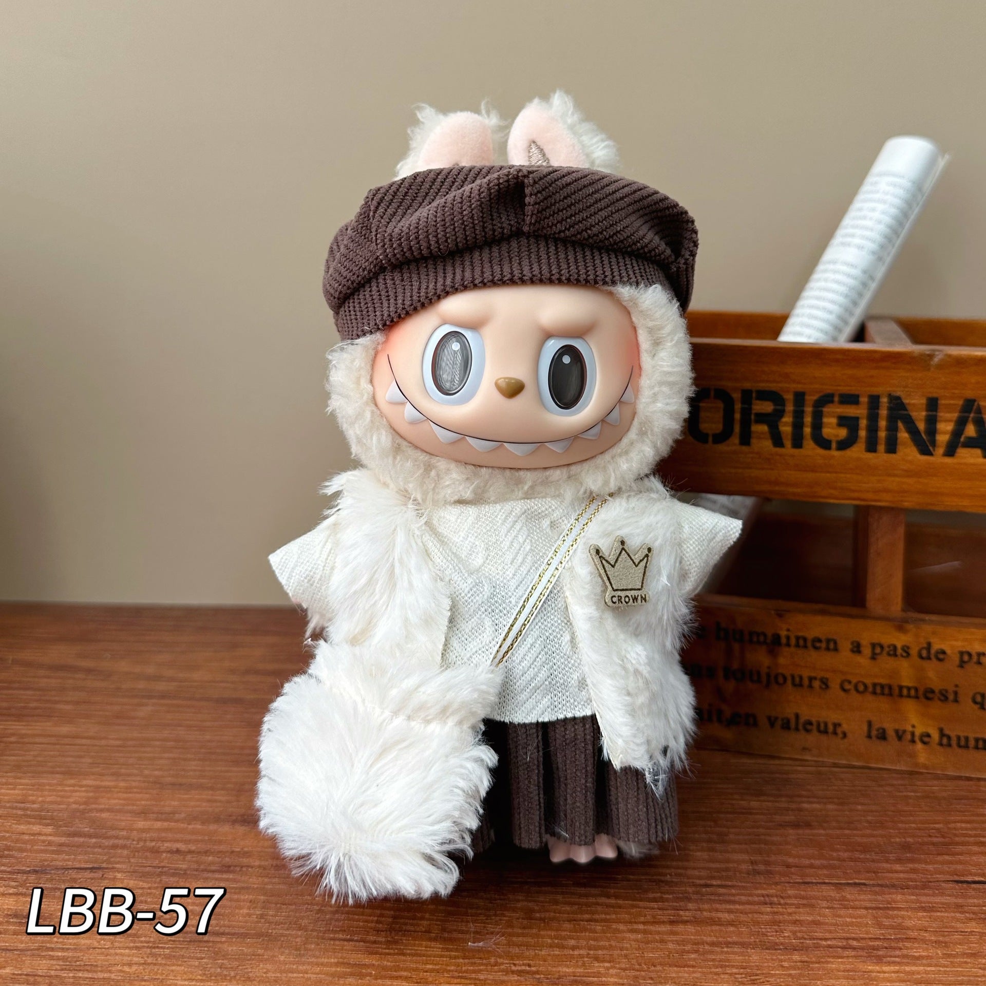 Wholesale Labubu Clothes Labubu Baby Clothes 17cm Doll Pendant First and Second Generation Doll Clothes Set Toys
