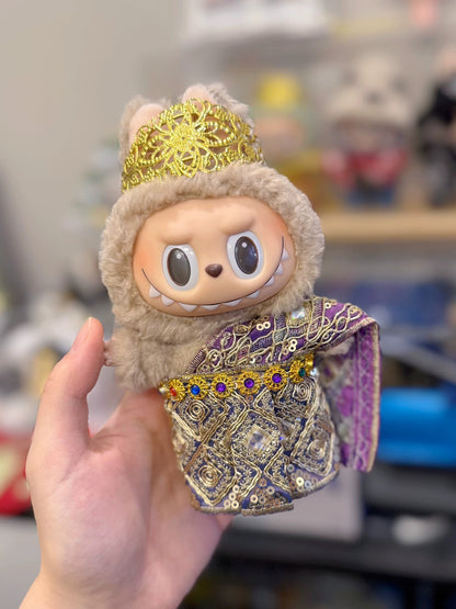 Labubu Doll Thai Outfit - Handmade 17cm Vinyl Doll Clothes