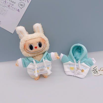 Labubu 17cm Doll Sweatshirt - Cute Outfit for Vinyl Doll