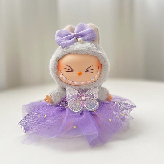 Labubu Doll Fairy Gauze Skirt & Accessories for 1st & 2nd Gen Pendants