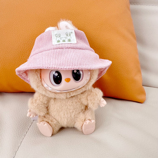 Clothes Only] Labubu Doll Coat Summer Hat suit Second Generation LABUBU Sit Party Series Doll Doll Coat
