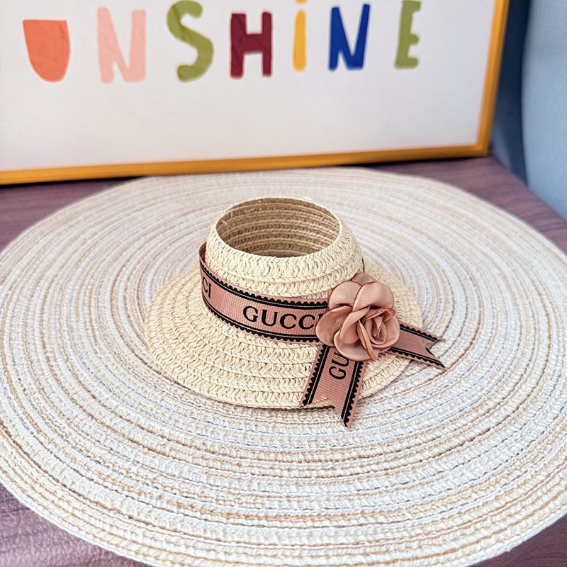 Only clothes] pendant pull cloth hat one, two and three generations of blind box LABUBU straw hat Zhilong hat star