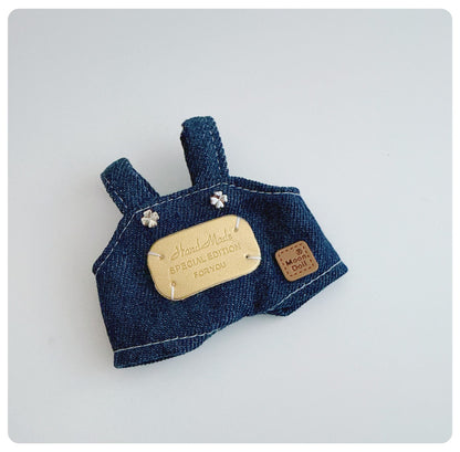 Only clothes] labubu baby coat vinyl blind box pendant generation two generation series for small skirt