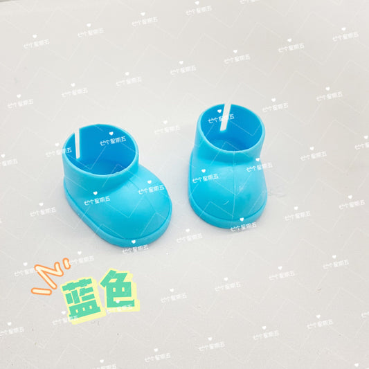 Stand Labubu10CM15 cm cotton doll doll doll shoes short rain boots toy accessories wholesale