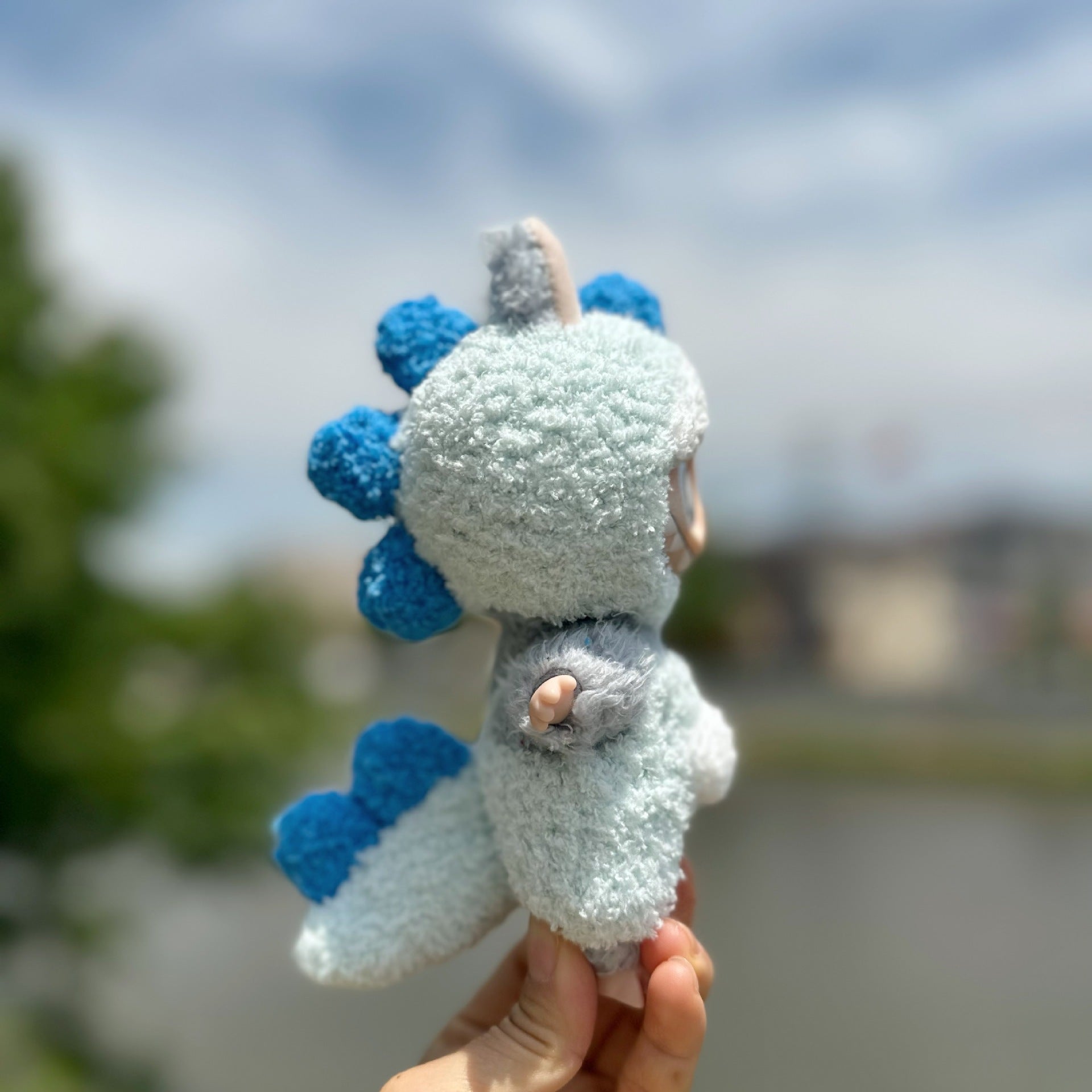 Only clothes] 17CM pendant cloth cloth clothes key chain LABUBU handmade astronaut suit space suit