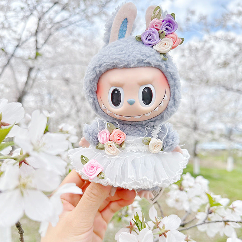 3rd Gen Labubu Doll Clothes Set for 17cm Vinyl Dolls