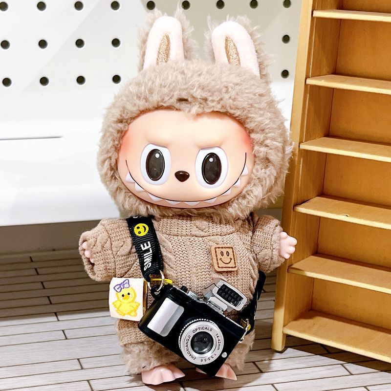 Labubu Doll Clothes Labubu Vinyl Doll 17cm Doll Dress-Up Bubble Mart Doll Dress-Up Doll Others