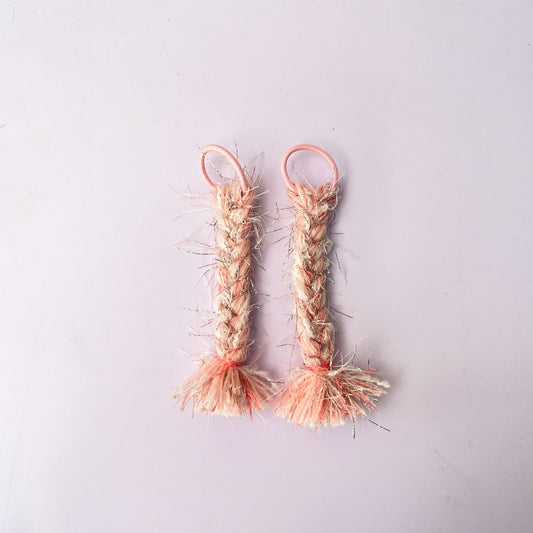 Labubu Doll 17cm Braided Wool Decoration - Multi-Color Outfit