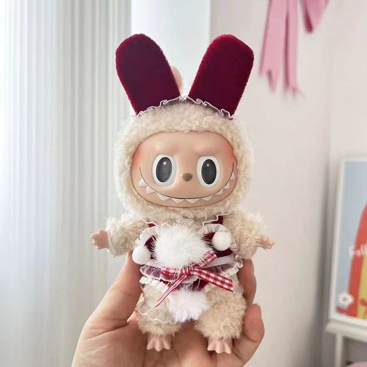 Labubu Doll Clothes - 17cm Macaron Pendant Outfits