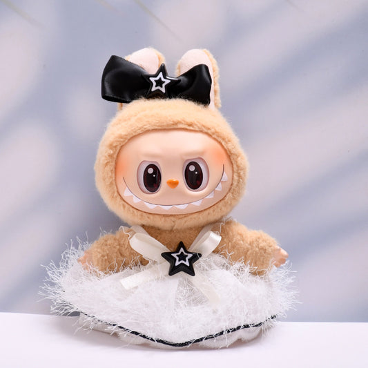 Only baby clothes] one, two and three generations of pendants labubu clothes stars Mao Mao skirt suit cloth baby clothes