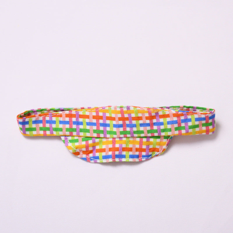Only baby clothes] one, two and three generations of pendants labubu clothes plaid little suspenders pants cloth doll clothes
