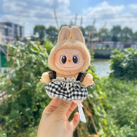 Clothes Only] First/Second Generation Vinyl Blind Box Rag Clothes POPMART Bubble Mart LABUBU Paid Skirt