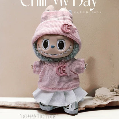 Labubu Doll Clothes - 17cm Two-Piece Outfit Set