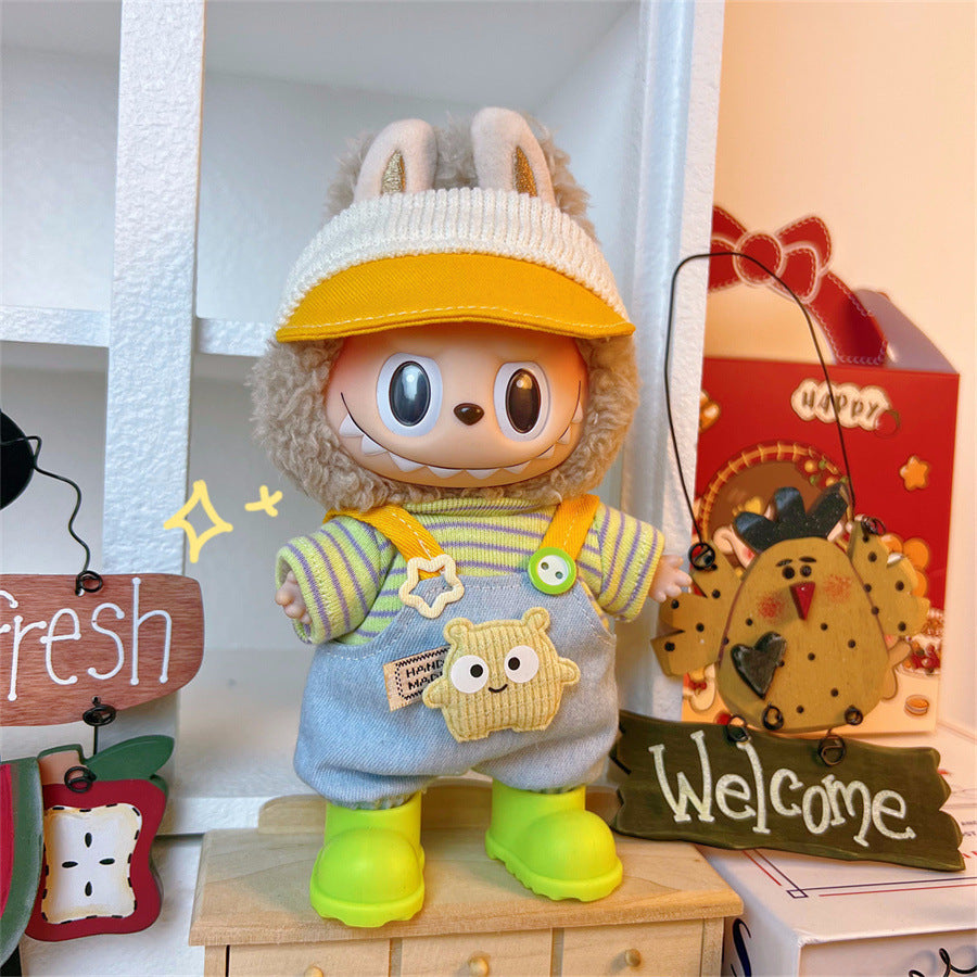 Labubu Doll Clothes for 1st & 2nd Gen - Universal Fit Outfits