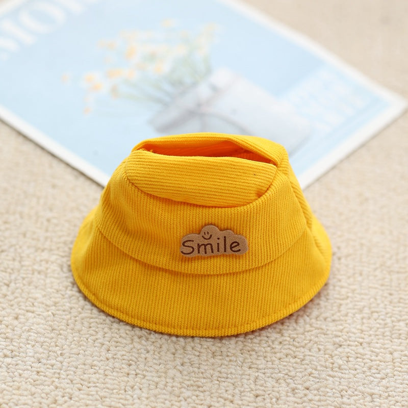 17cm labubu fisherman hat labubu vinyl small pendant hat clothes suit dress doll doll accessories