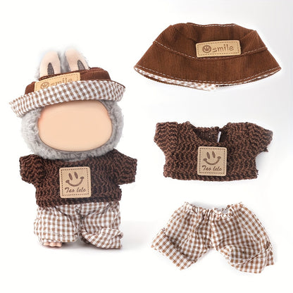 Labubu Doll Clothes Outfit for 17cm Vinyl Doll - LBB Series