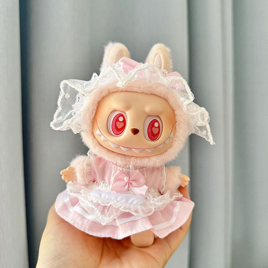 Labubu Doll Clothes Set - Cute Outfits for 1st & 2nd Gen Pendant Dolls