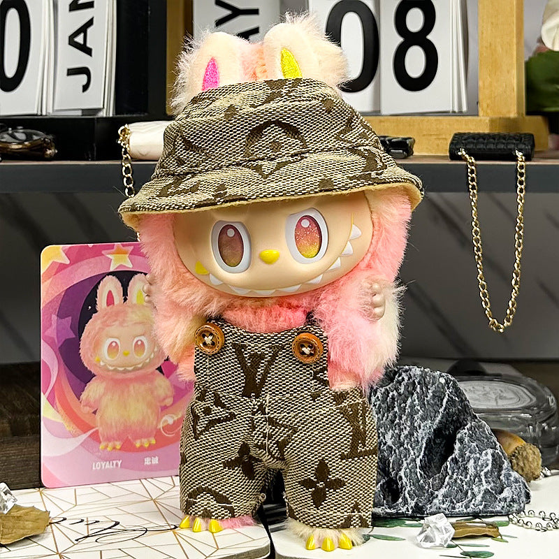Labubu Doll Outfits Set for 17cm Vinyl Dolls - Trendy Styles