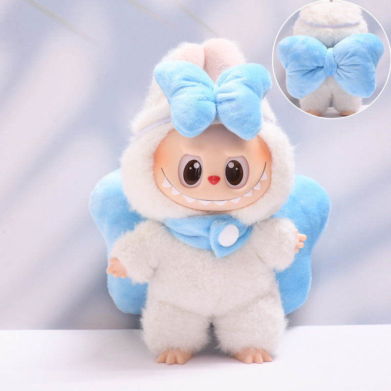 Only Baby Clothes] First, Second and Third Generation Pendants, Plush Accessories, Plush Big Bows, a Pair of Cute Baby Clothes Replacement