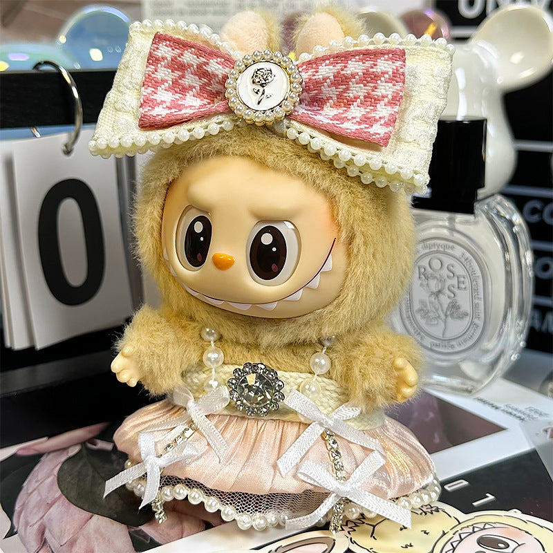 Labubu Doll Outfits Set for 17cm Vinyl Dolls - Trendy Styles