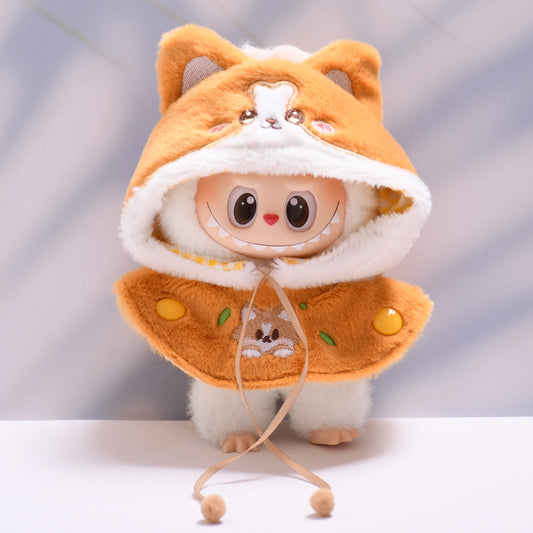 Only baby clothes] one or two generation pendant labubu clothes puppy shark cloak cape labubu baby clothes
