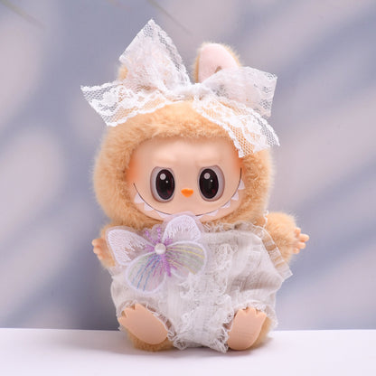 Labubu Pendant Doll Lace Butterfly Suit Outfit for 1st & 2nd Gen