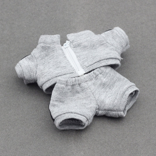 Labubu Doll Casual Sports Outfit for 17cm & 10cm Dolls