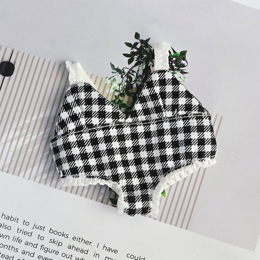 Clothes Only] First/Third Generation Labubu Doll Clothes Labubu Clothes Doll Doll Macaron Swimsuit Series