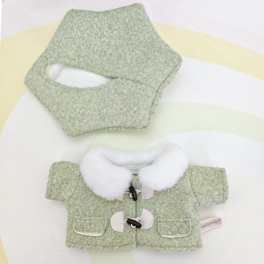 [Clothes Only] Xiaoxiangfeng suit Suitable for 37cm Rab Clothes Changing Labubu Vinyl Doll Clothes