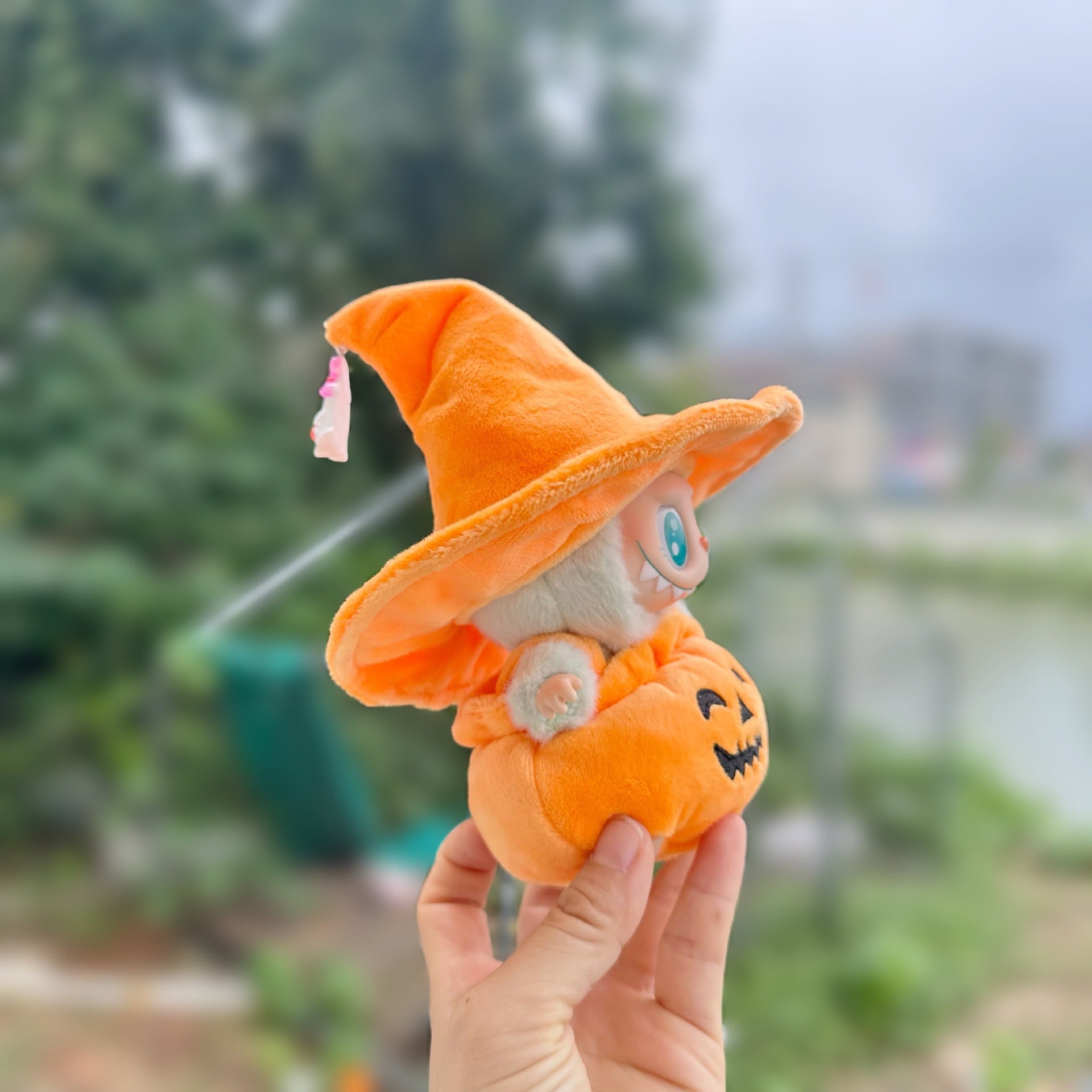 Clothes Only] Generation Two Blind Box Rab Sit Party Doll Clothes LABUBU Halloween Pumpkin suit