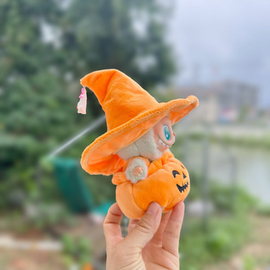 Clothes Only] Generation Two Blind Box Rab Sit Party Doll Clothes LABUBU Halloween Pumpkin suit