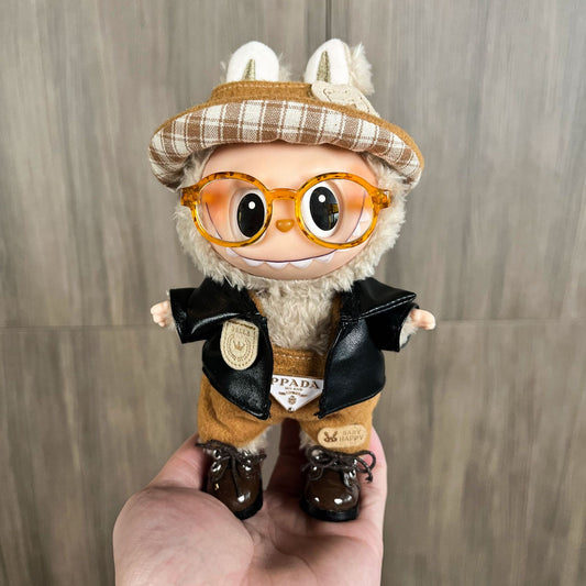 A generation of 17cm cloth baby clothes one or two generations of labubu blind box pendant clothes with replacement suit