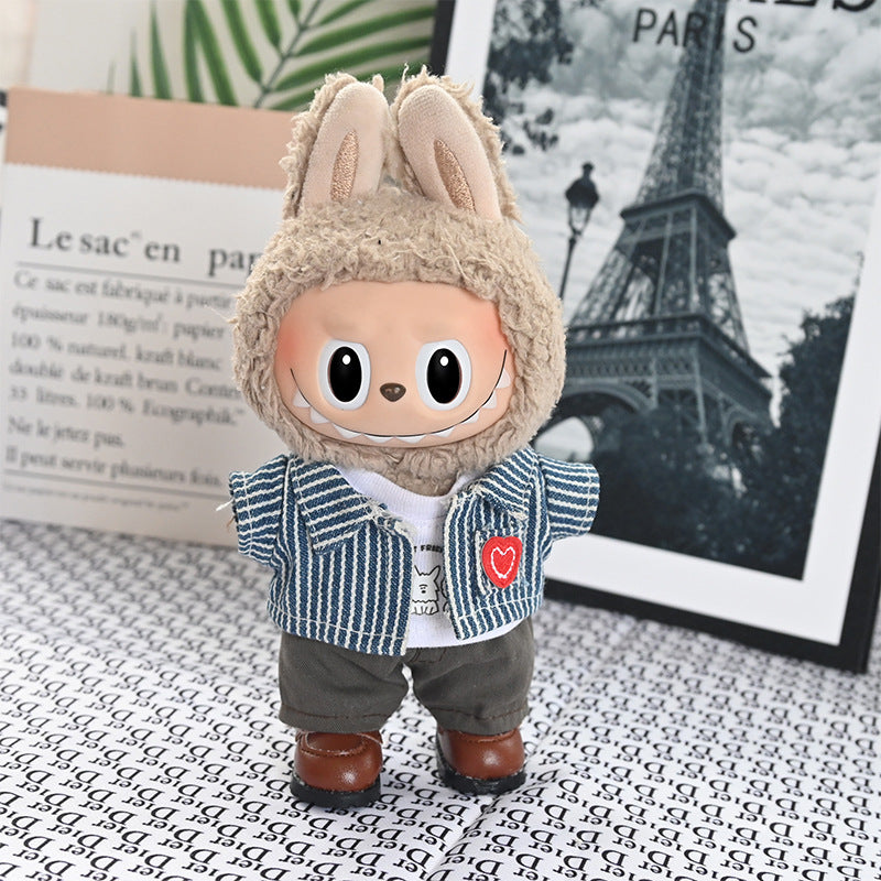 Clothing Only] Labubugg Doll Blind Box Doll Clothing Pendant Macaron Replacement