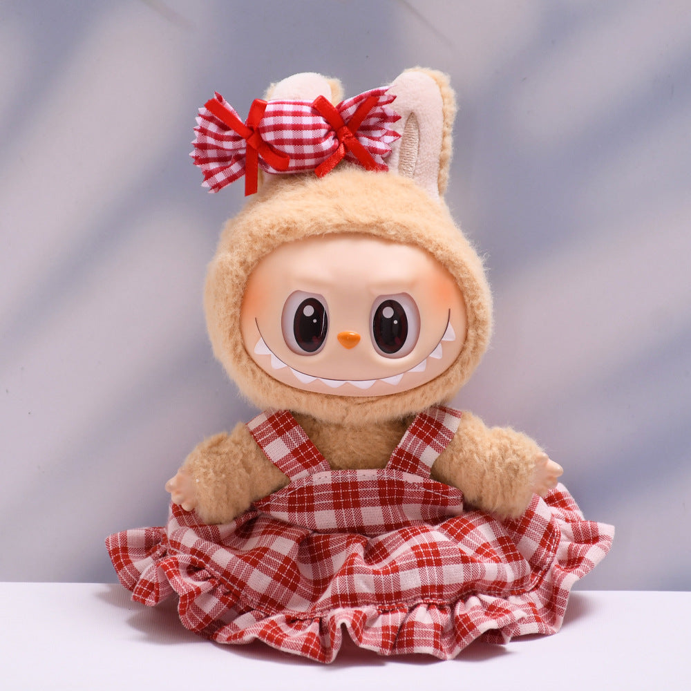 Only baby clothes] one or two generation pendant labubu clothes candy love dress suit labubu baby clothes