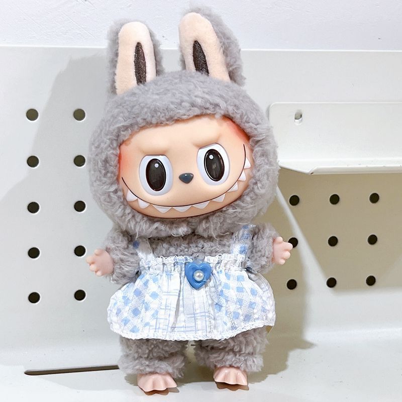 Labubu Doll Clothes Labubu Vinyl Doll 17cm Doll Dress-Up Bubble Mart Doll Dress-Up Doll Others
