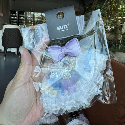 Labubu Doll Butterfly Dress Outfit for 17cm Pendant Doll