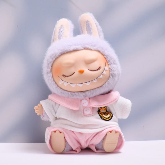 Only clothes] one, two and three generations of pendant cloth cloth clothes academic style skirt T-shirt pants suit labubu baby