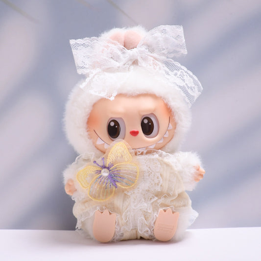 Labubu Pendant Doll Lace Butterfly Suit Outfit for 1st & 2nd Gen