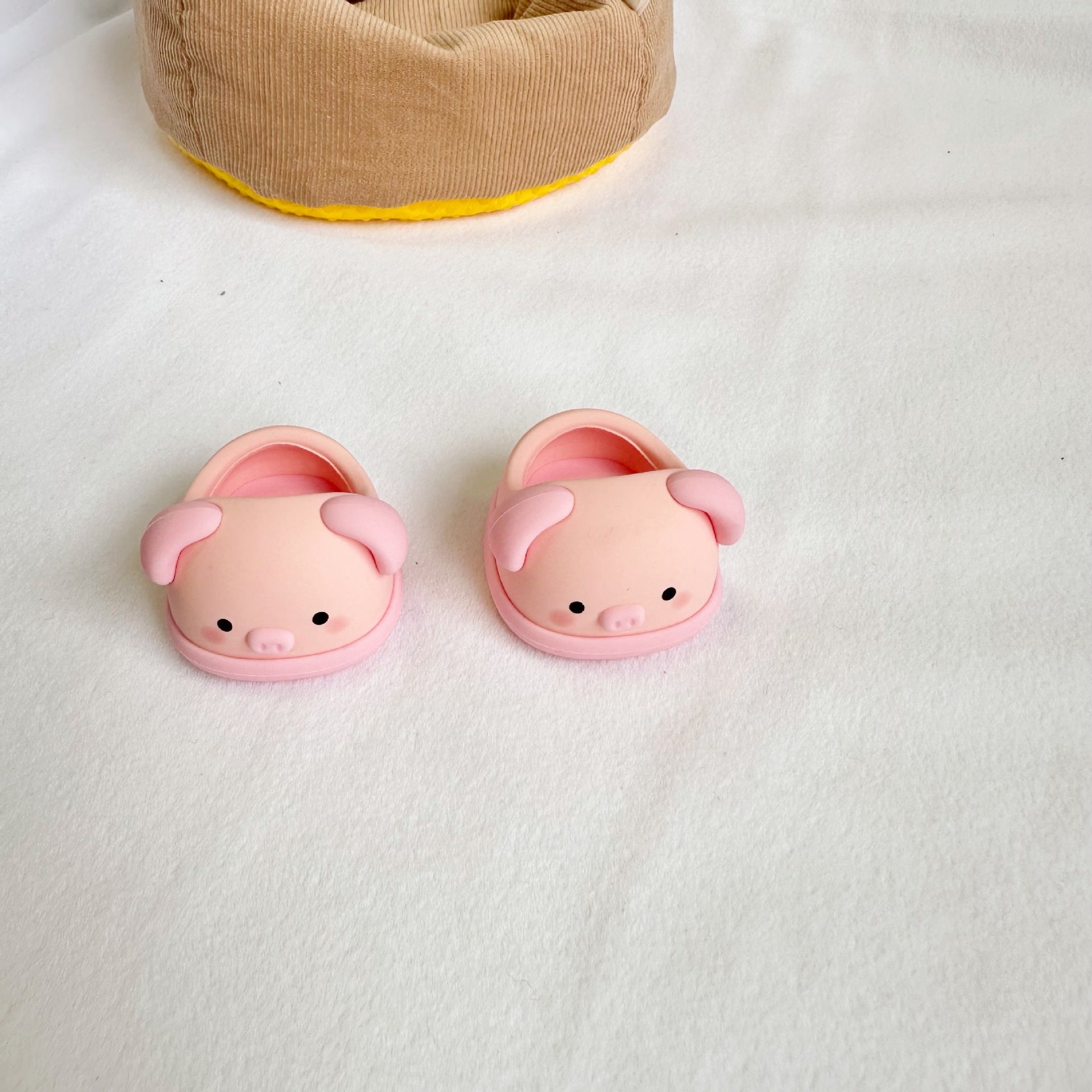 Only clothes] 17CM pendant cloth cloth clothes shoes accessories keychain LABUBU hole shoes cartoon slippers
