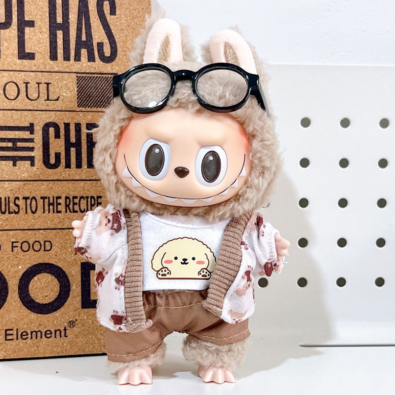 Labubu Doll Clothes Labubu Vinyl Doll 17cm Doll Dress-Up Bubble Mart Doll Dress-Up Doll Others