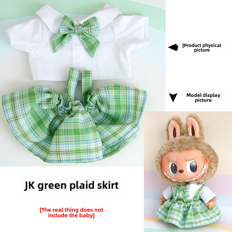 Labu cloth vinyl plush doll clothes replace Labubu Time to Chill doll clothes
