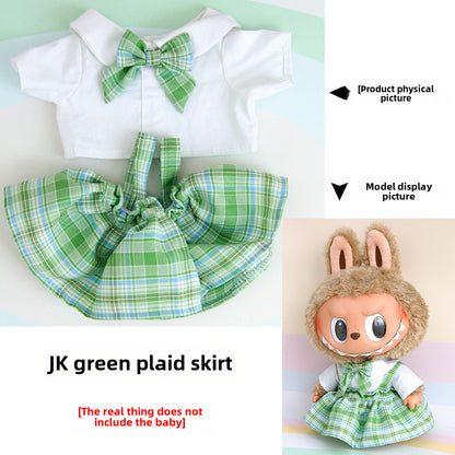 Labu cloth vinyl plush doll clothes replace Labubu Time to Chill doll clothes